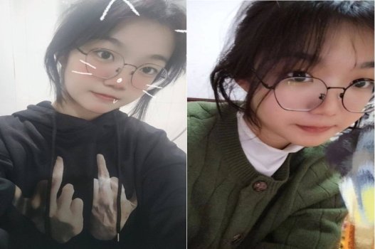 Cô bé nữ sinh kính sướng khi được vuốt đầu