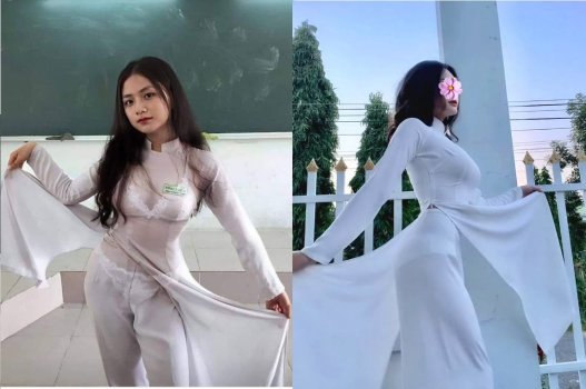 Chịch em học sinh vạch trần nội y trong bộ áo dài