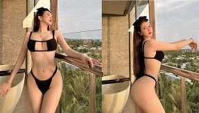 Bờ mông khủng, hứng thú với việc nhảy múa