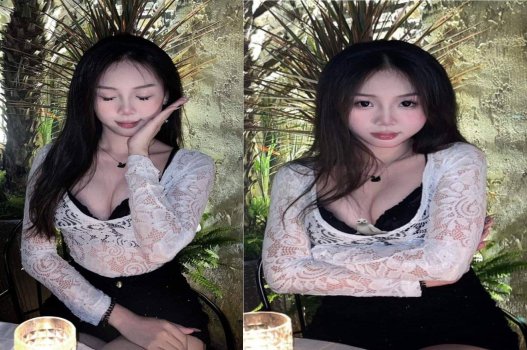 Bướm căng tròn khi bị đút vào