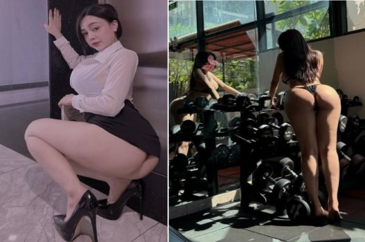 Em gái tập gym có mông to quan hệ siêu phê