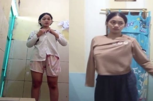 Nữ sinh thích thú khi được quay video nóng