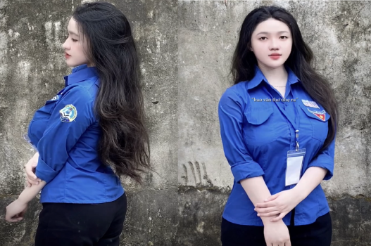 Vẻ quyến rũ của nữ sinh viên tình nguyện với sức hút không thể cưỡng lại